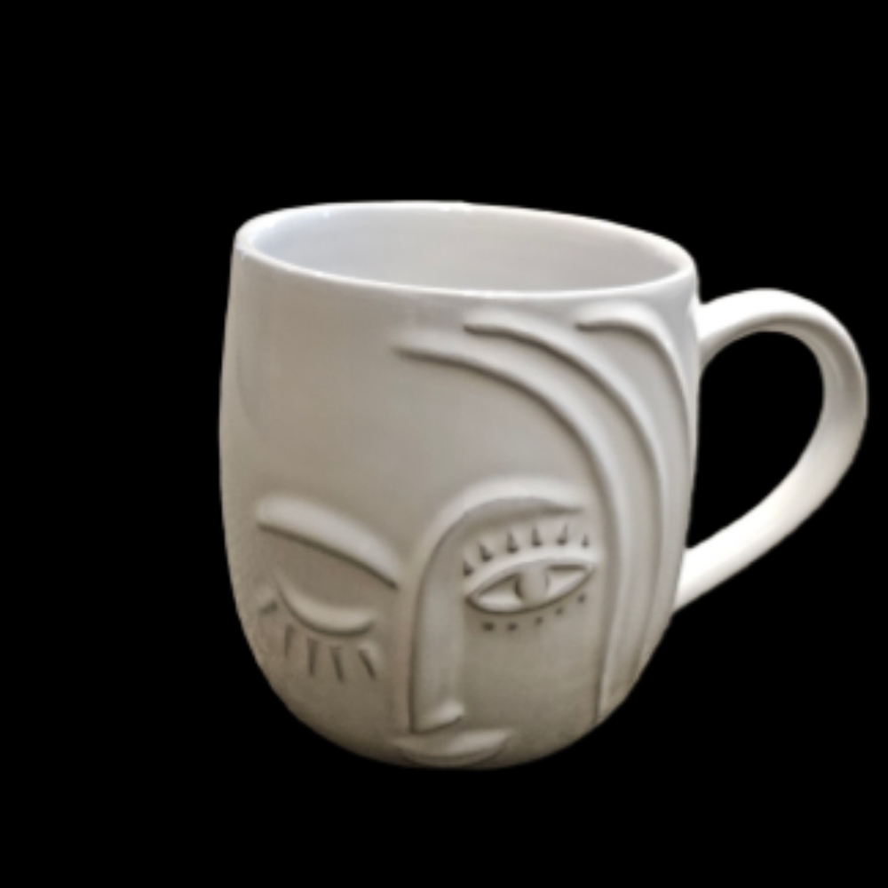 *Starbucks Anniversary Winking Siren Embossed Mug 2013